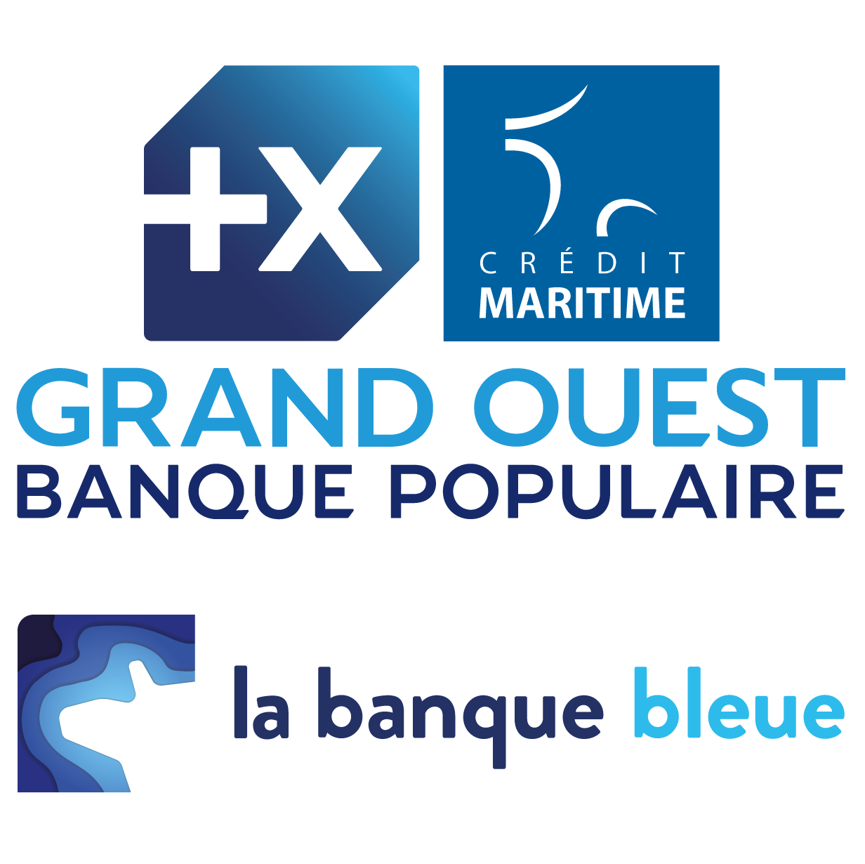 Bi logo BP CM Banque bleue carre