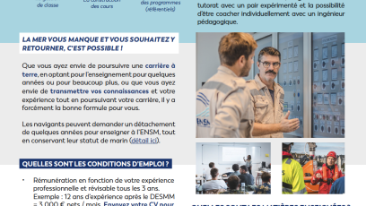 emploi ENSM