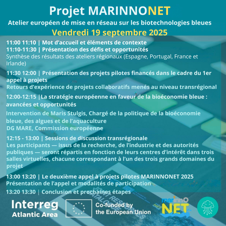 programme de l'atelier